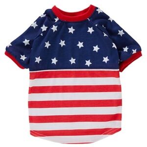 NWT American flag patriotic t-shirt tee XS